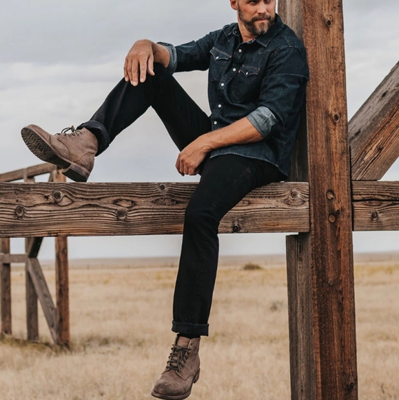 Harley Davidson Motorcycle Vintage Distressed Brown Leather Boots 11 - Picture 3 of 14